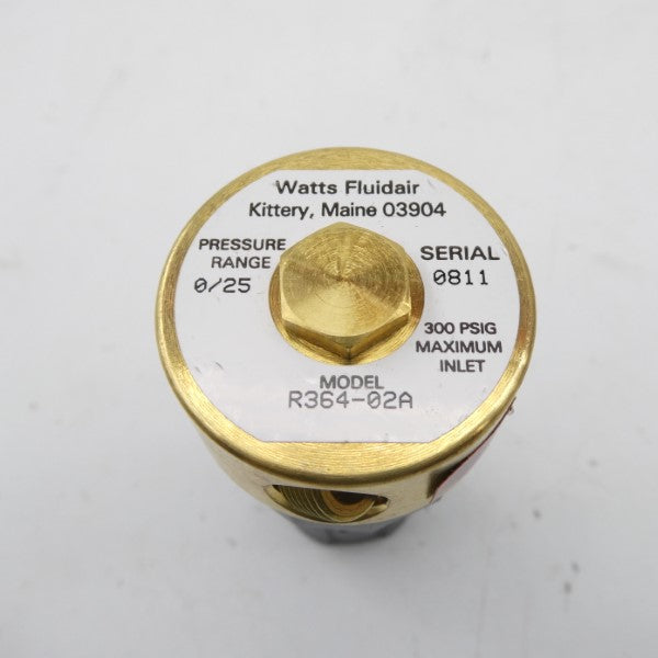 WATTS R364-02A 0/25PSI 1/4" NSMP