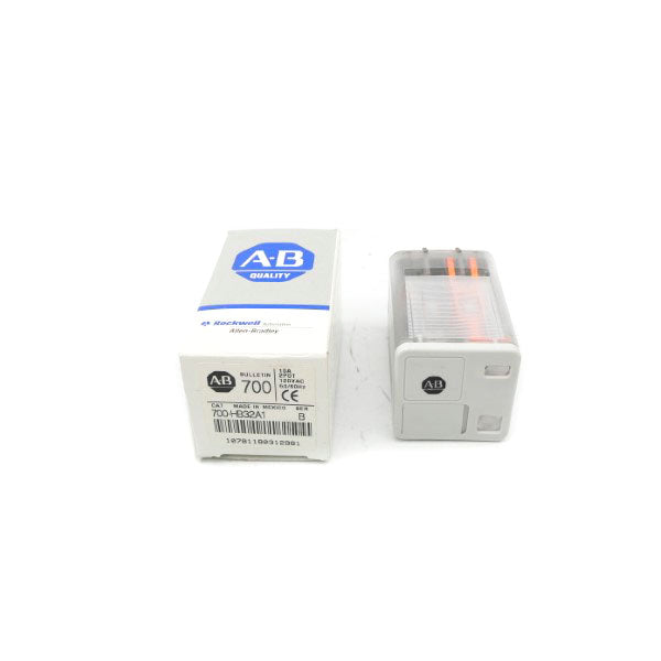 ALLEN BRADLEY 700-HB32A1 SER. B 120VAC 10A (GY/BL) NSMP