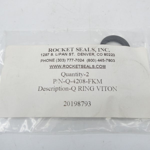 ROCKET SEALS Q-4208-FKM (PKG OF 2) NSMP
