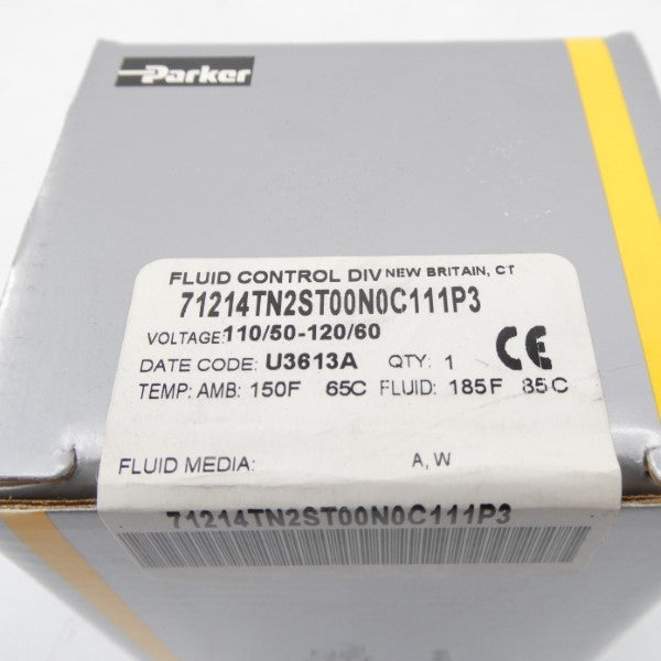 PARKER 71214TN2ST00N0C111P3 110/120V NSFS