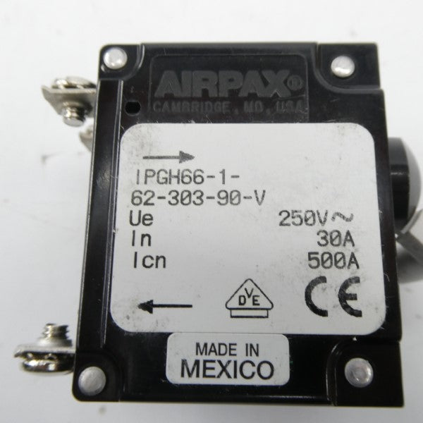 AIRPAX 1PGH66-1-62-303-90-V 250V 30A NSNP