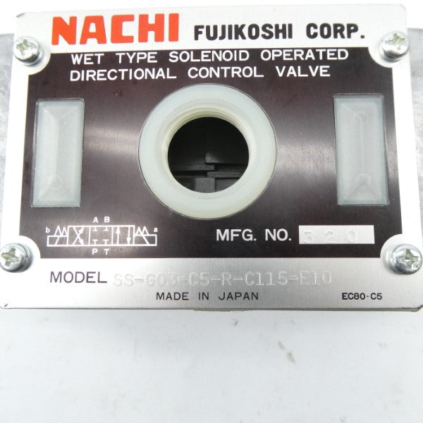 NACHI FUJIK0SHI SS-G03-C5-R-C115-E10 NSNP