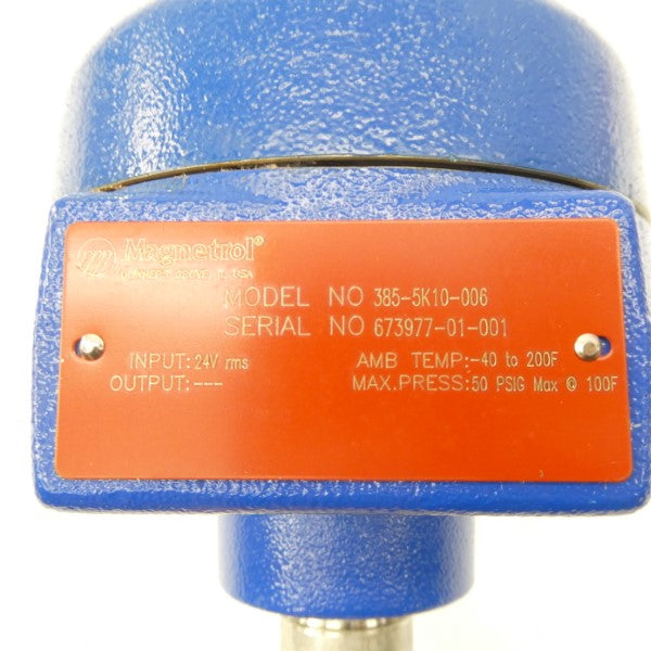 MAGNETROL 385-5K10-006 24V 50PSI NSNP