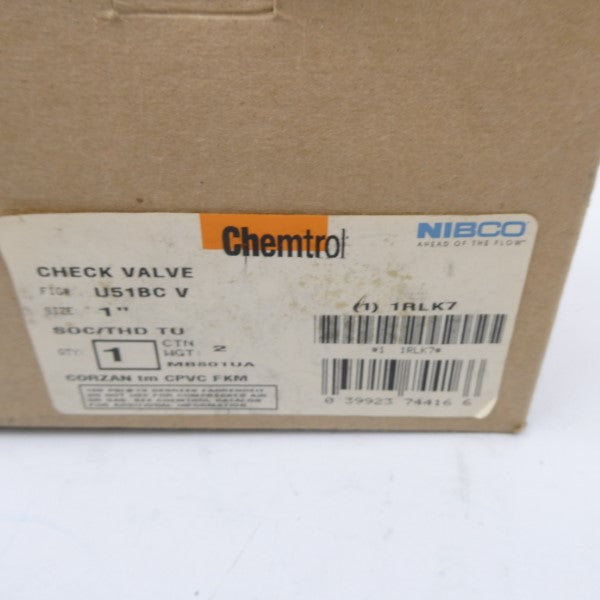 NIBCO U51BCV 1RLK7 1" NSMP