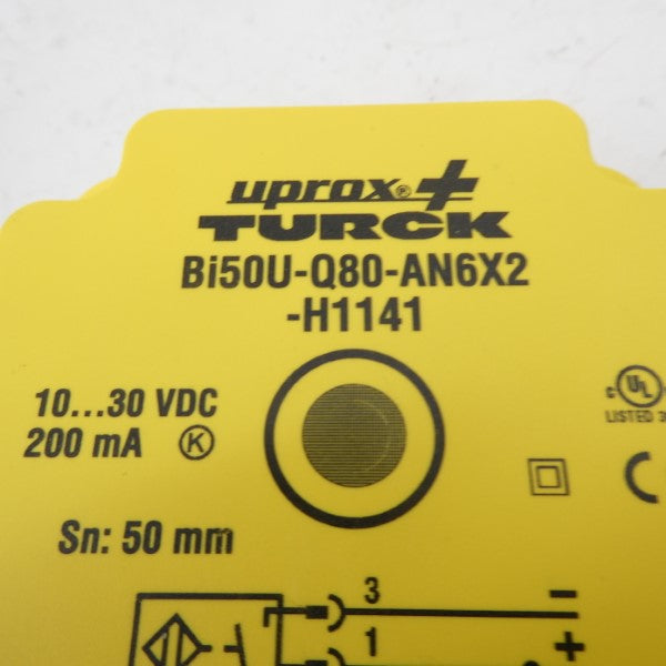 TURCK BI50U-Q80-AN6X2-H1141 10-30VDC NSNP