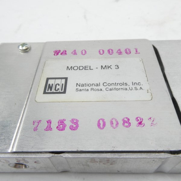 NATIONAL CONTROLS MK3 NSNP