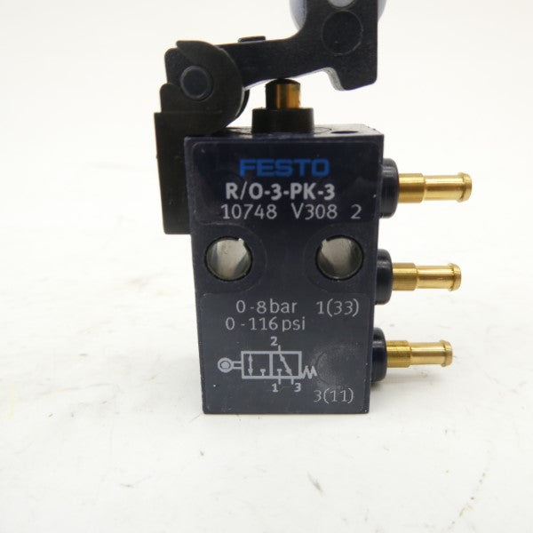 FESTO R/O-3-PK-3 10748 0-116PSI NSNP