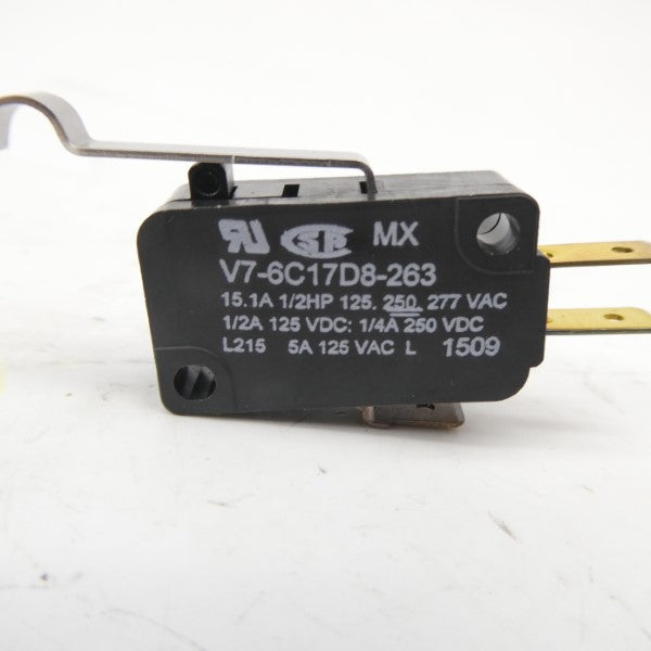 MICRO SWITCH V7-6C17D8-263 277VAC 15.1A NSNP