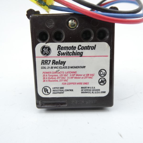 GENERAL ELECTRIC RR7 21-30VAC NSNP