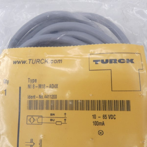 TURCK NI8-M18-AD4X 4411200 10-65VDC NSMP
