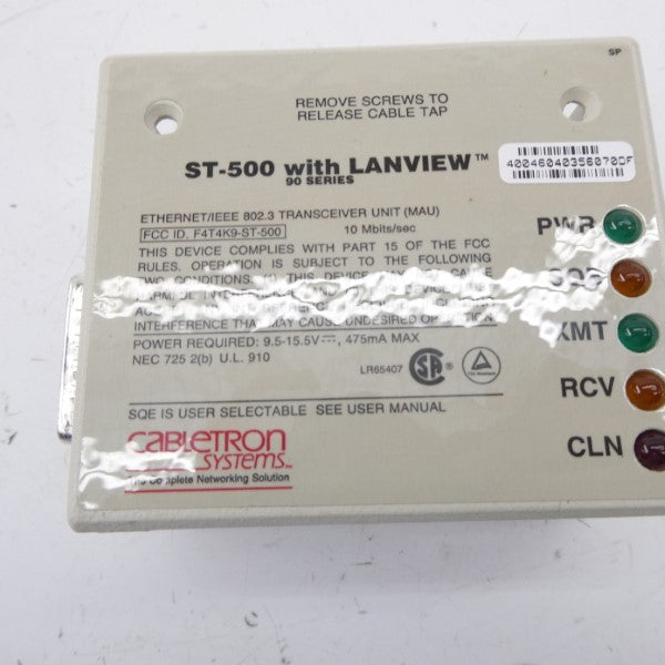 CABLETRON SYSTEMS ST500-01 9.5-15.5V NSMP