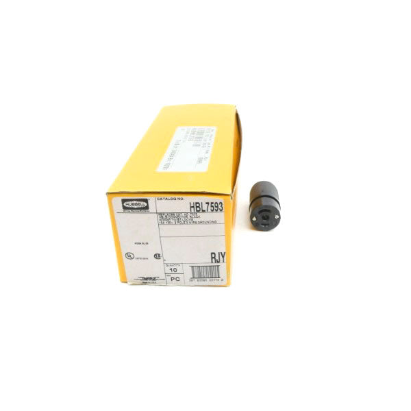 HUBBELL HBL7593 125V 15A (PKG OF 10) NSMP