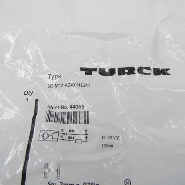 TURCK BI2-M12-AD4X-H1141 44065 10-65VDC NSMP