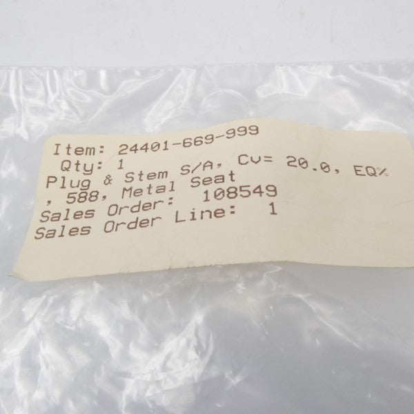 PLUG & STEM 24401-669-999 NSMP