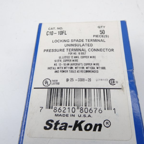STA-KON C10-10FL (PKG OF 50) NSMP