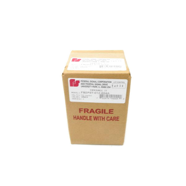 FEDERAL SIGNAL FB2PST-012-024A SER. C 12-24VDC NSFS