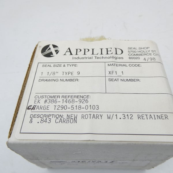 APPLIED INDUSTRIAL TECHNOLOGIES 386-1468-926 1-1/8" NSMP
