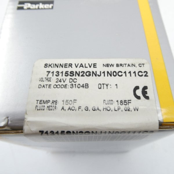 PARKER 71315SN2GNJ1N0C111C2 24VDC NSFS