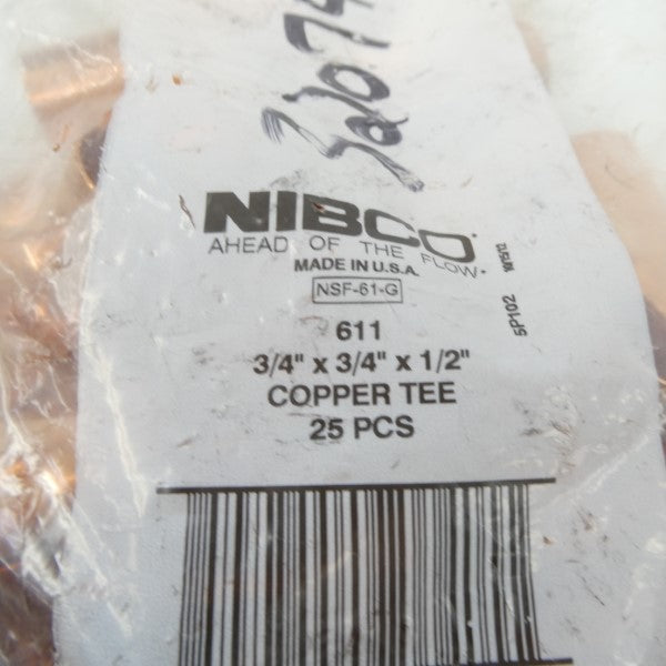 NIBCO NSF-61-G (PKG OF 25) NSMP