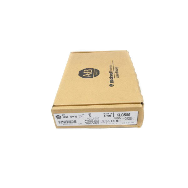 ALLEN BRADLEY 1746-OW16 SER. D 5-265VAC DATE: 2006 NSFS