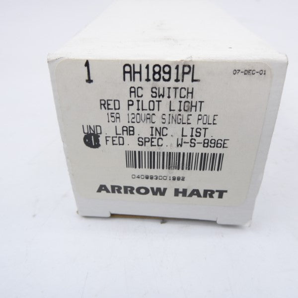 ARROW HART AH1891PL 120VAC 15A NSMP