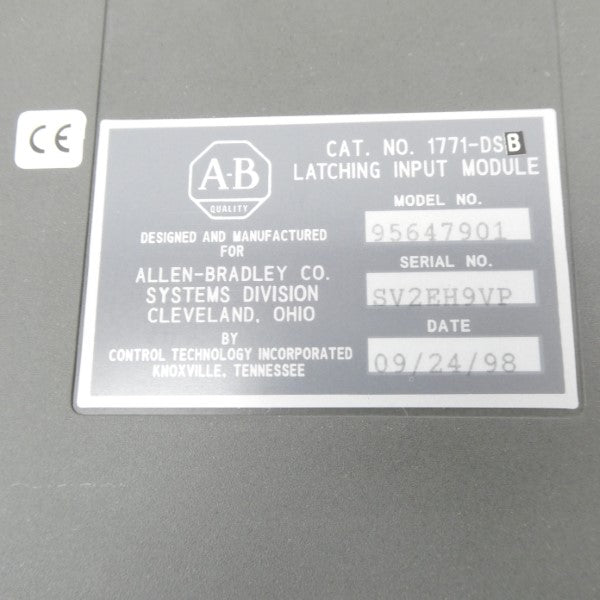 ALLEN BRADLEY 1771-DSB REMAN