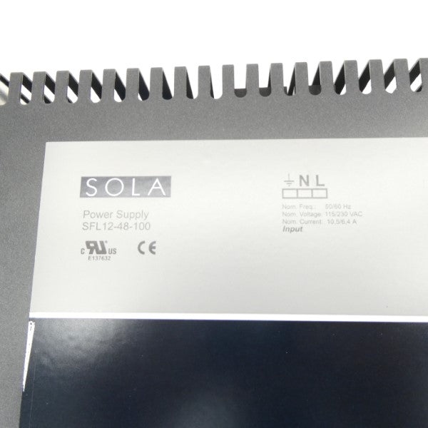 SOLA SFL12-48-100 115/230VAC 10.5/6.4A NSMP