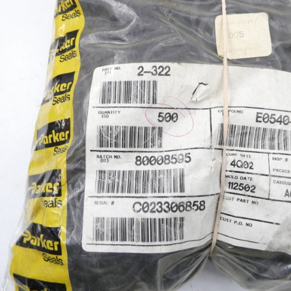 PARKER 2-322 (PKG OF 500) NSMP