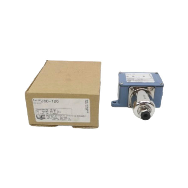 UNITED ELECTRIC J6D-126 277VAC 15A 30"HGVAC NSMP