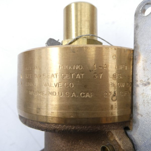 KUNKLE VALVE 1-A NSNP