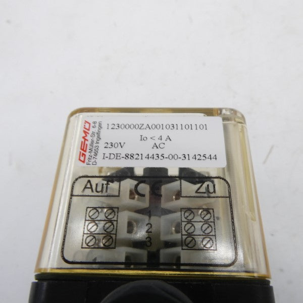 GEMU 1230000ZA001031101101 230V NSNP