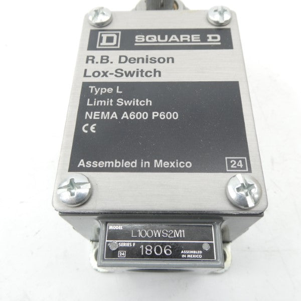 SQUARE D L100WS2M1 SER. F NSMP