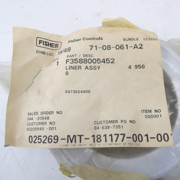 FISHER F3588005452 NSMP