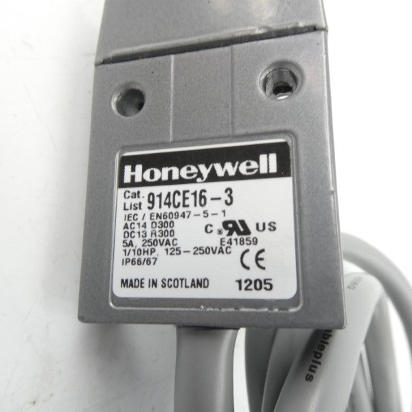 HONEYWELL 914CE16-3 125-250VAC 5A NSNP