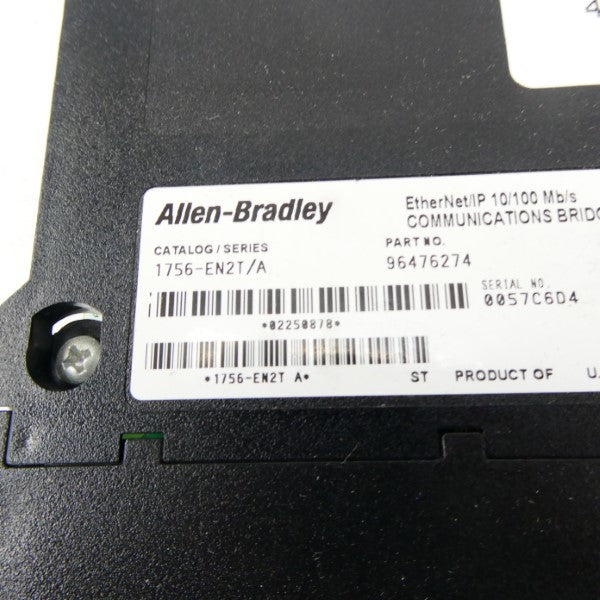 ALLEN BRADLEY 1756-EN2T SER. A F/W 1.003 NSNP