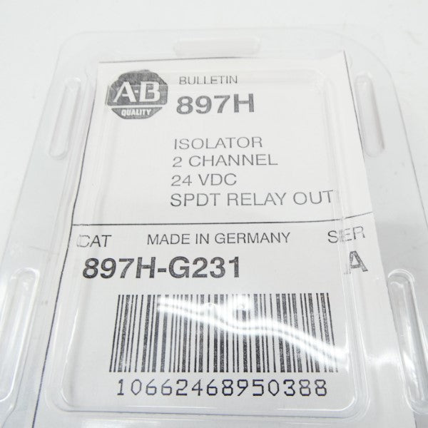 ALLEN BRADLEY 897H-G231 SER. A 24VDC NSMP