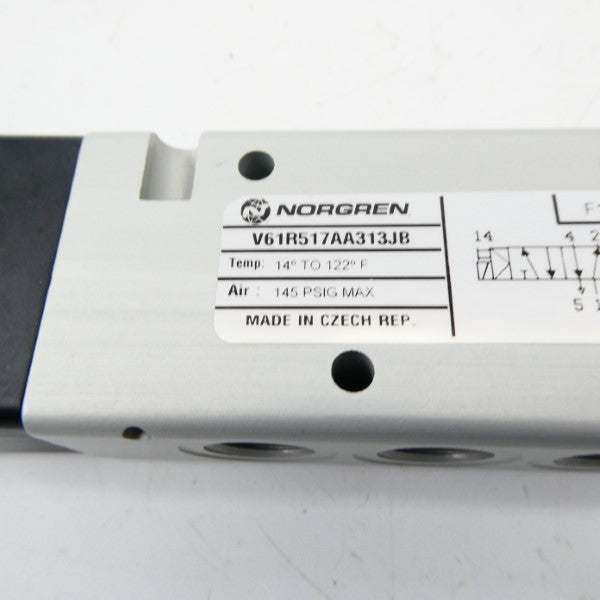 NORGREN V61R517AA313JB 24VDC 145PSI NSMP