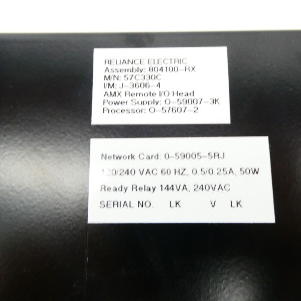 RELIANCE ELECTRIC 57C330C 240VAC 0.5/0.25A NSNP