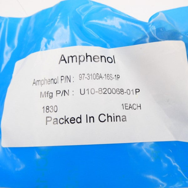 AMPHENOL 97-3106A-16S-1P U10-820068-01P NSMP