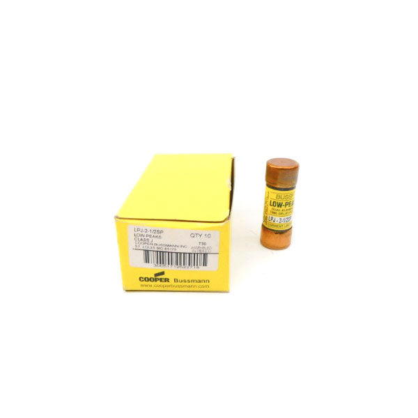 BUSSMANN LPJ-2-1/2SP 600VAC 2-1/2A (PKG OF 10) NSMP