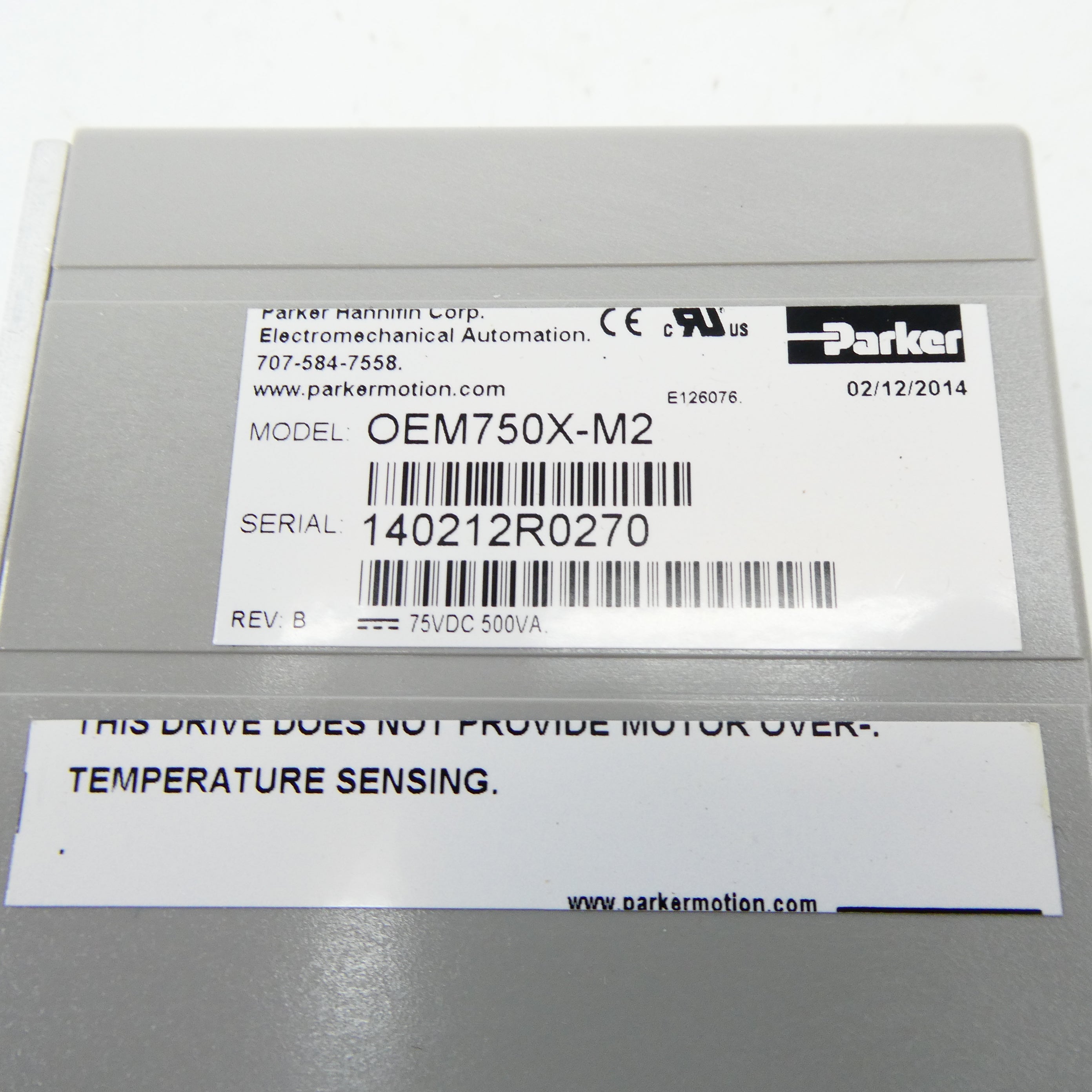 PARKER OEM750X-M2 NSNP
