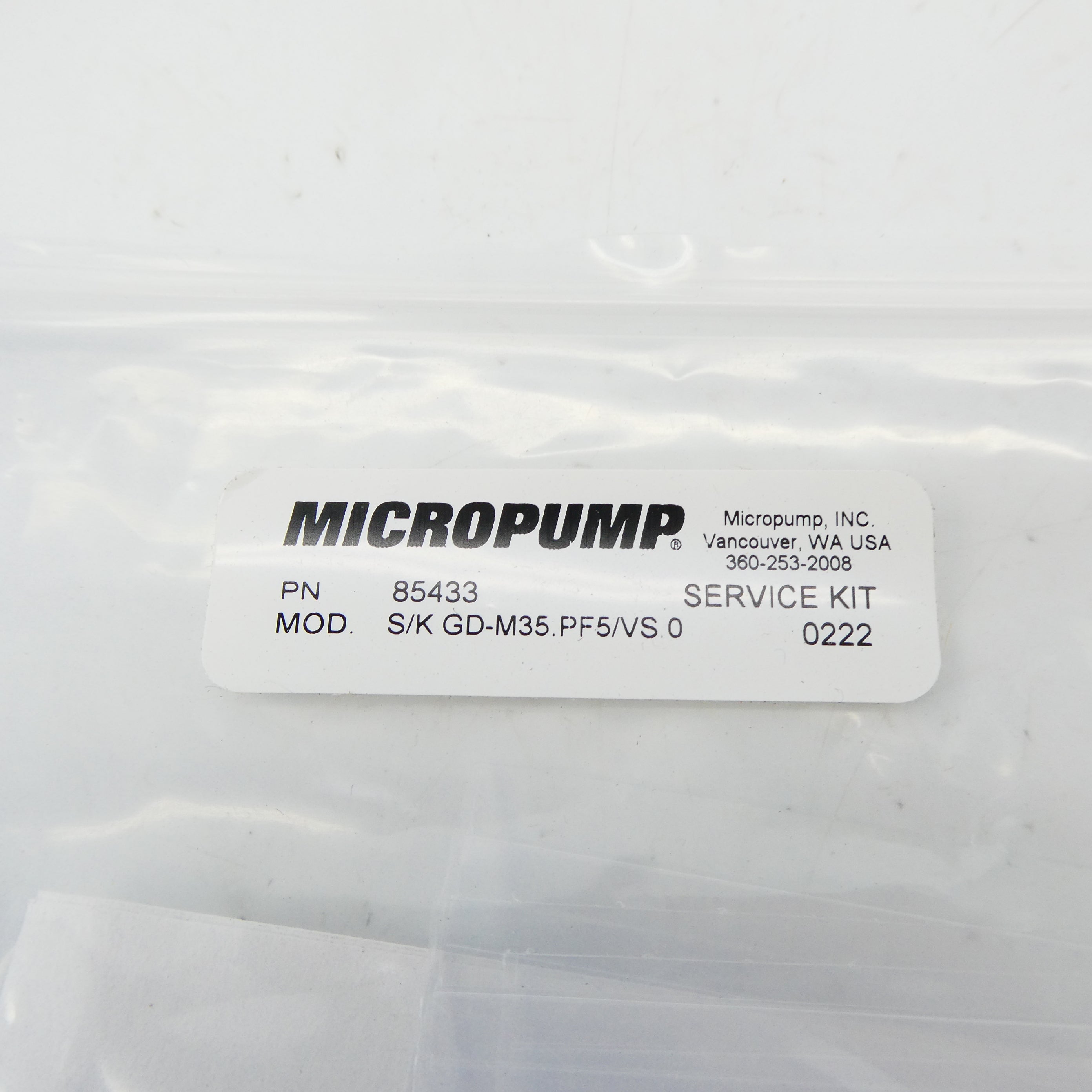 MICROPUMP 85433 NSMP