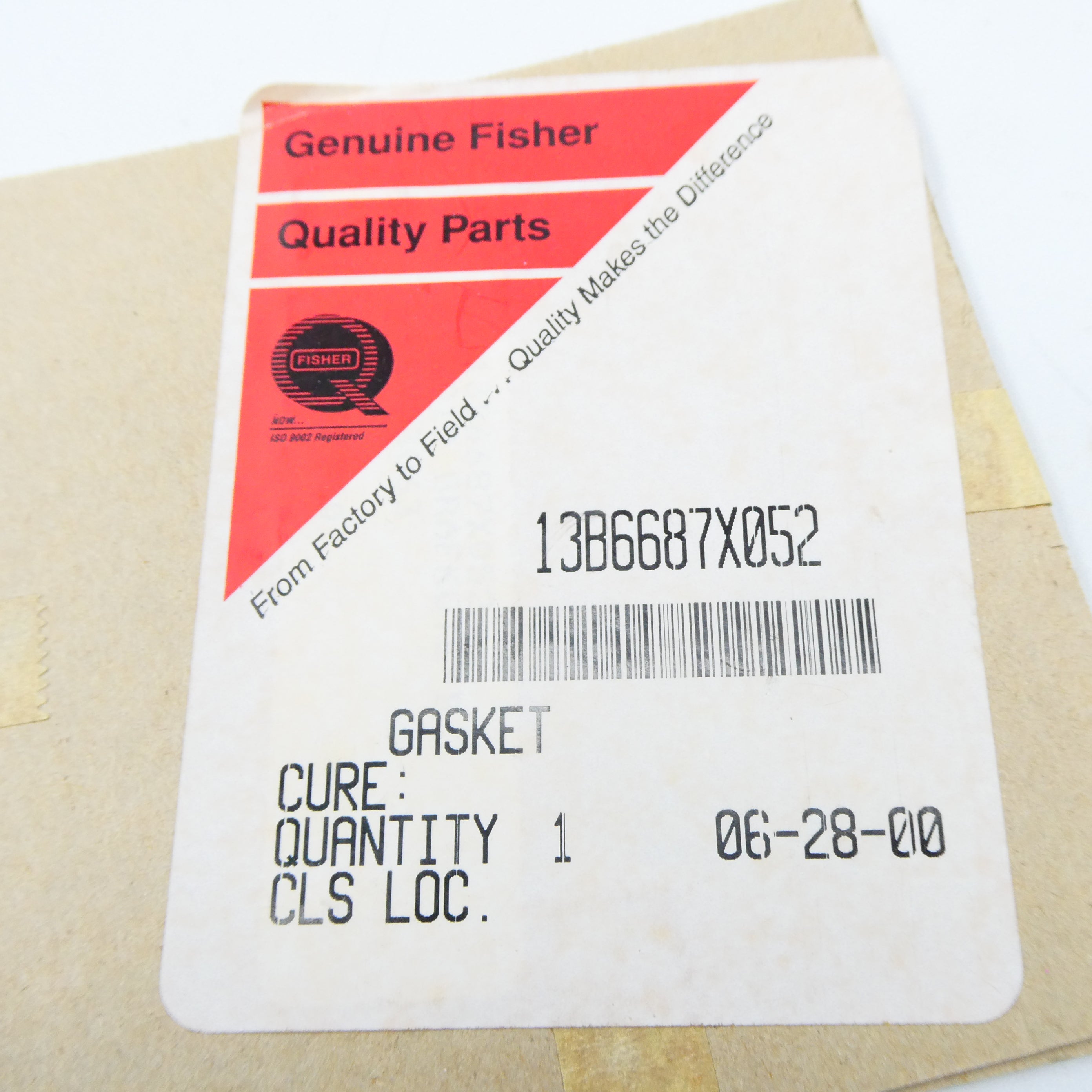 FISHER 13B6687X052 NSFS