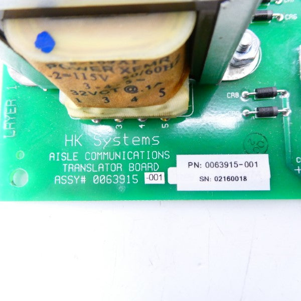 HK SYSTEMS 0063915-001 NSNP