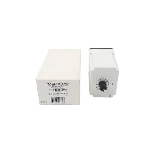 MACROMATIC TR-51622-05T9 120VAC/DC 10A 0.1-10S NSMP