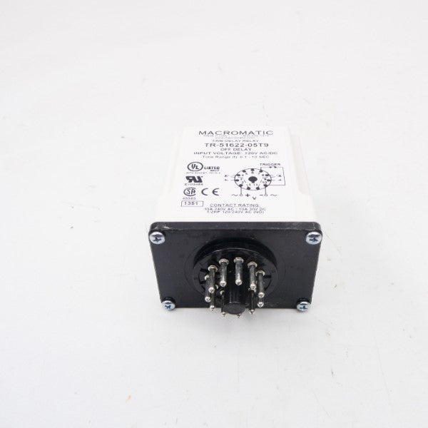 MACROMATIC TR-51622-05T9 120VAC/DC 10A 0.1-10S NSMP