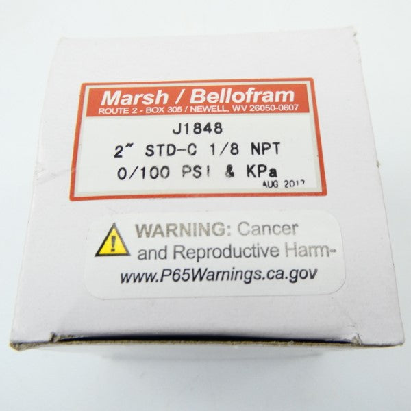 MARSH BELLOFRAM J1848 0/100PSI NSMP