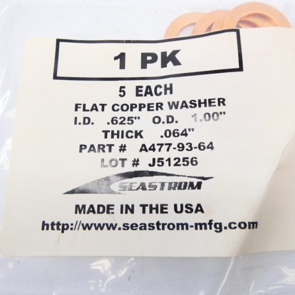SEASTROM A477-93-64 (PKG OF 5) NSMP