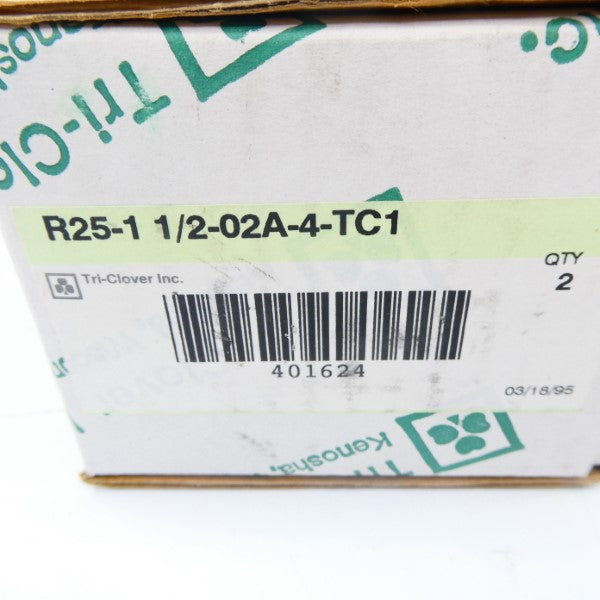 TRI-CLOVER R25-1-1/2-02A-4-TC1 NSMP
