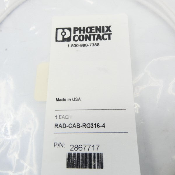 PHOENIX CONTACT RAD-CAB-RG316-4 2867717 NSMP
